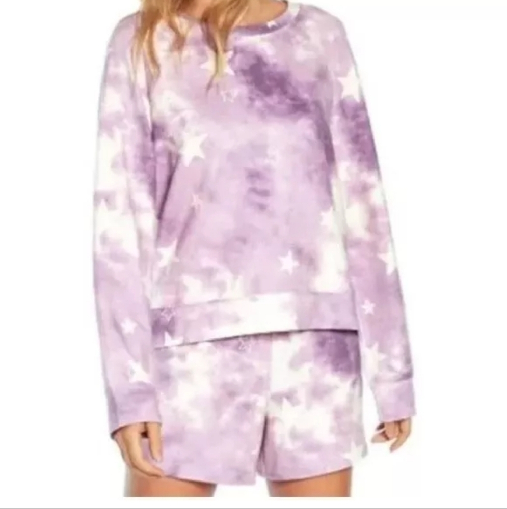 Wildfox Purple Stars Lounge Set Size LG